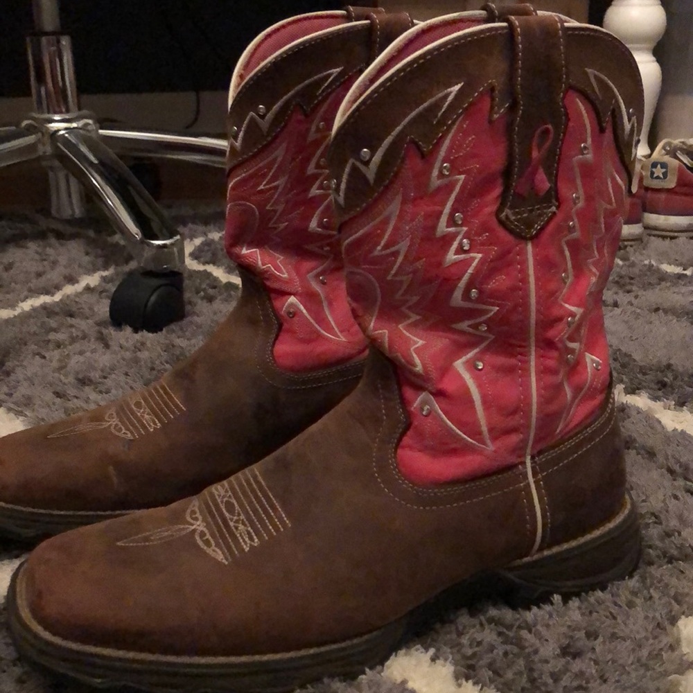 Durango Breast Cancer Awareness Cowgirl Boots